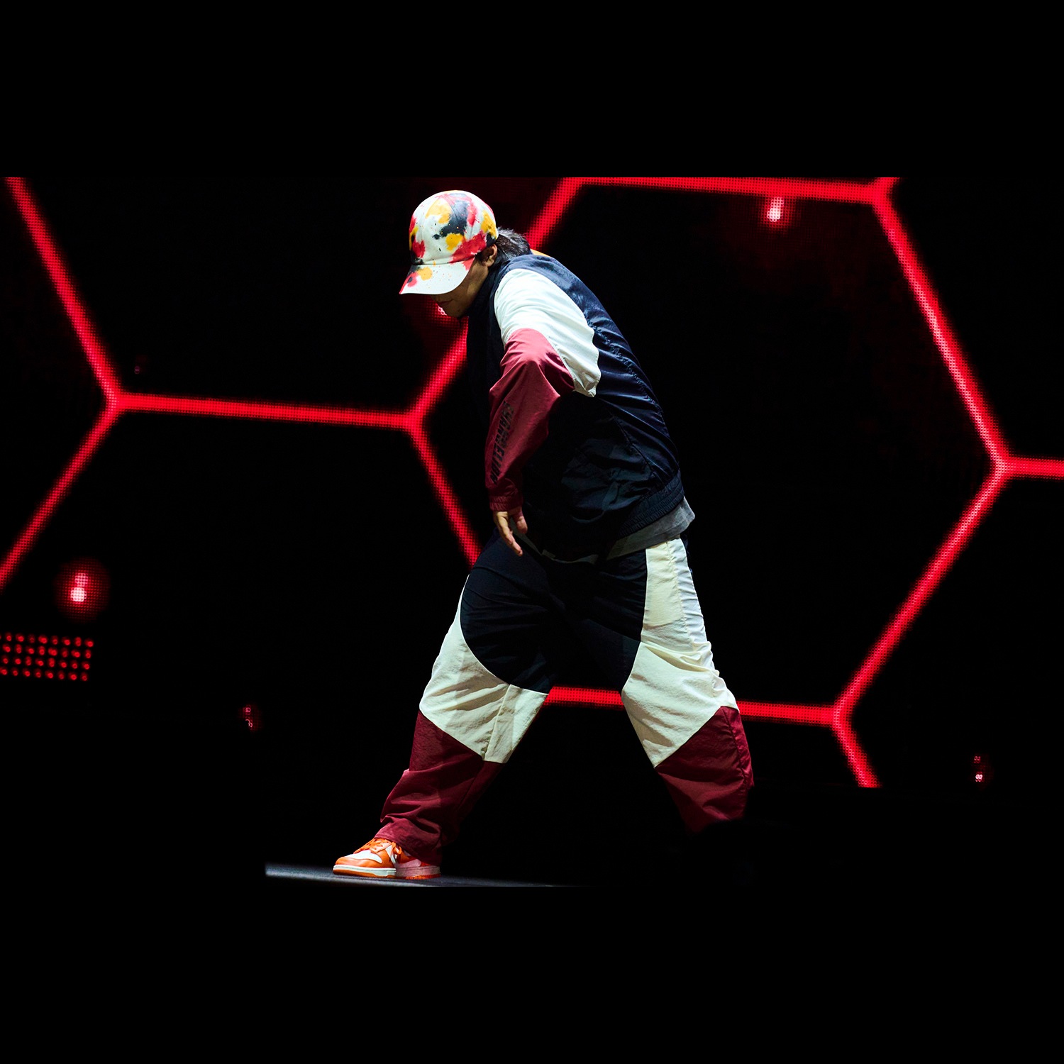 RADIO EVA SWITCHING NYLON JACKET（BURGUNDY（10th））