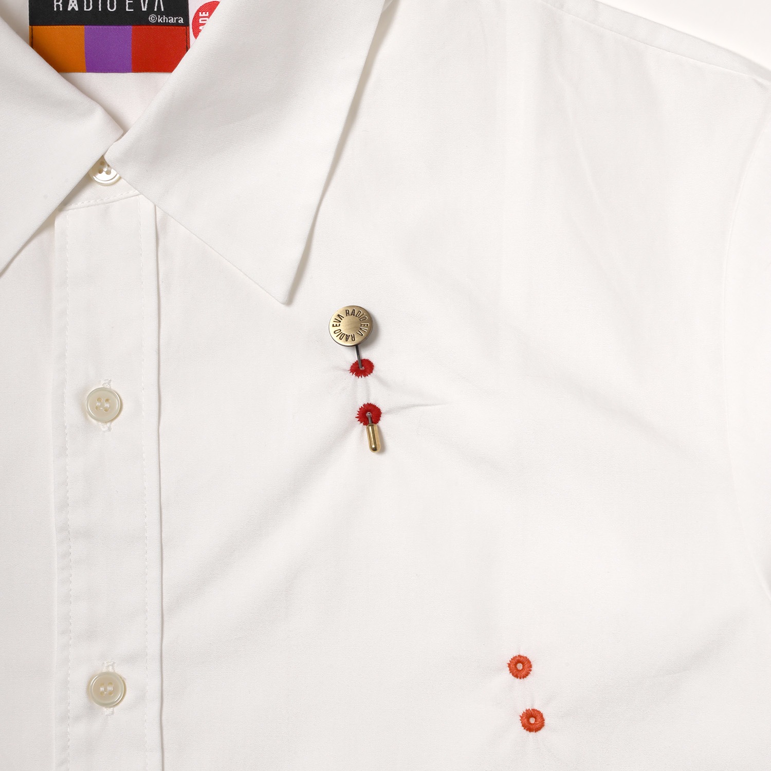EVANGELION Pinhole Shirt (WHITE)