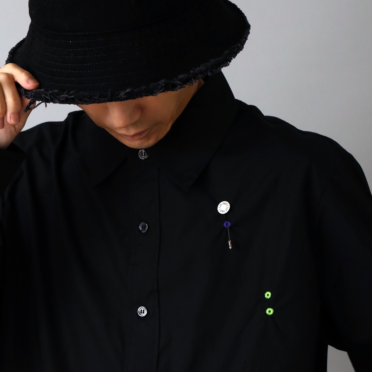 EVANGELION Pinhole Shirt (WHITE)