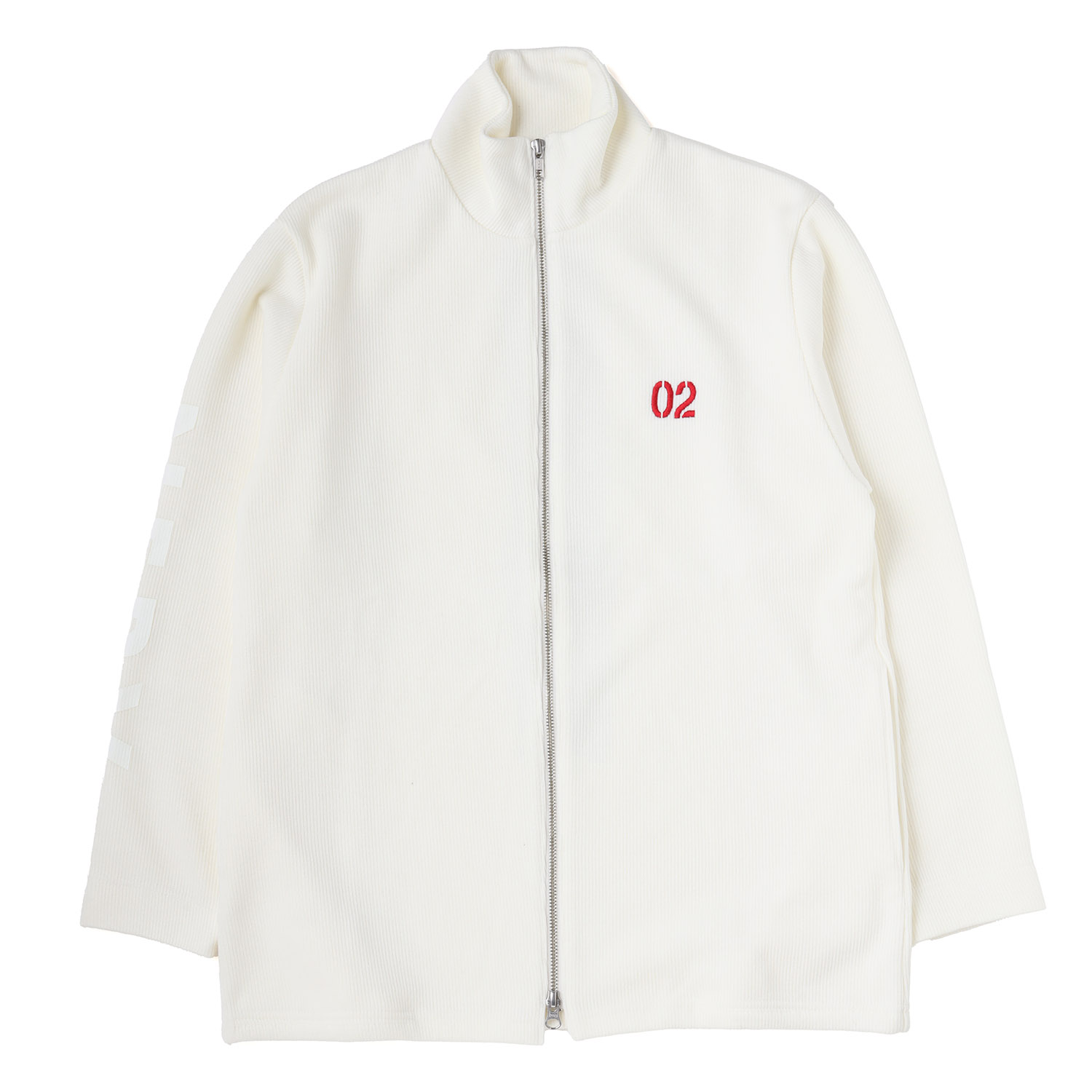 EVANGELION Numbering Drivers Rib Knit JacketWHITE02ˡ