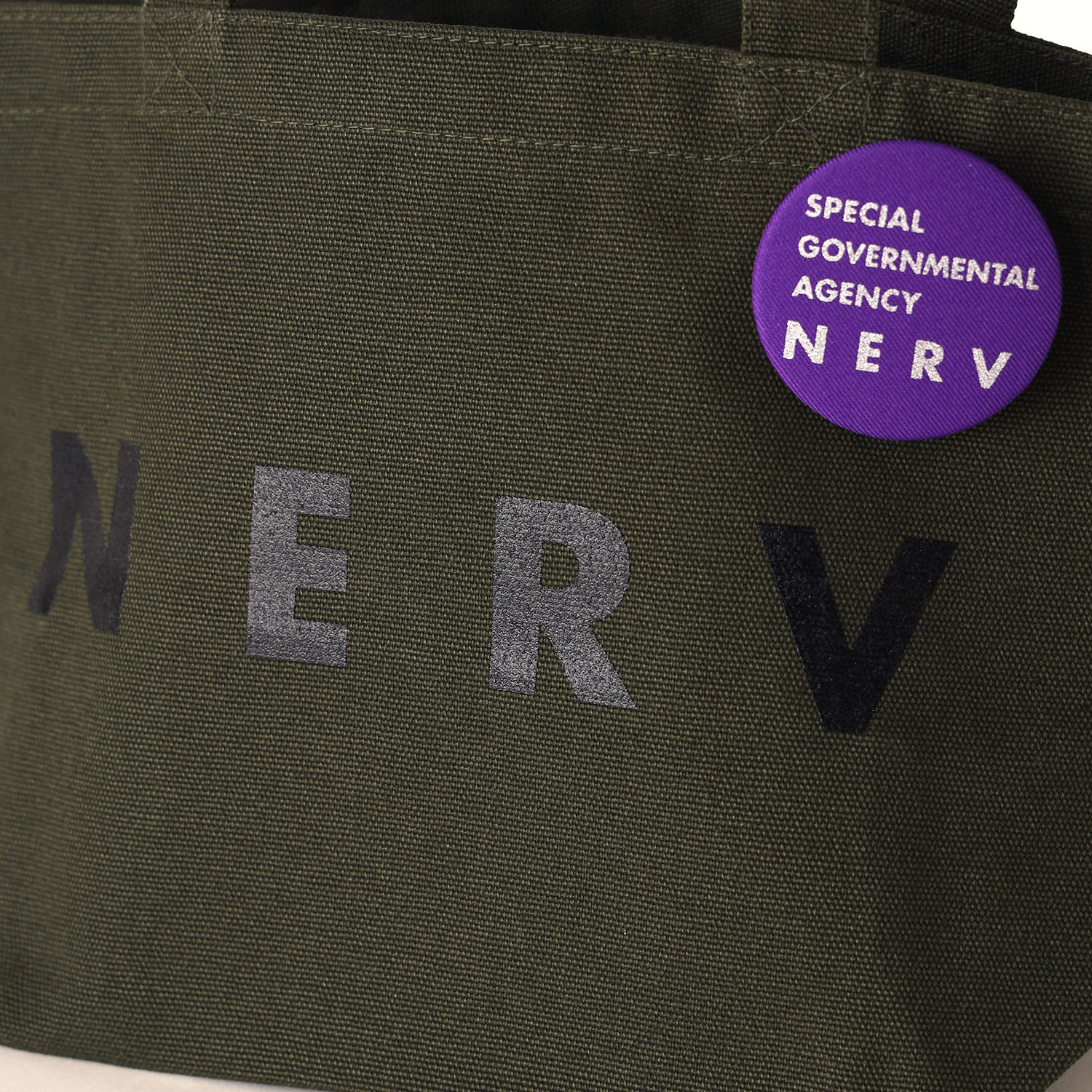 NERV Shin Lunch Bag（OLIVE×BLACK）