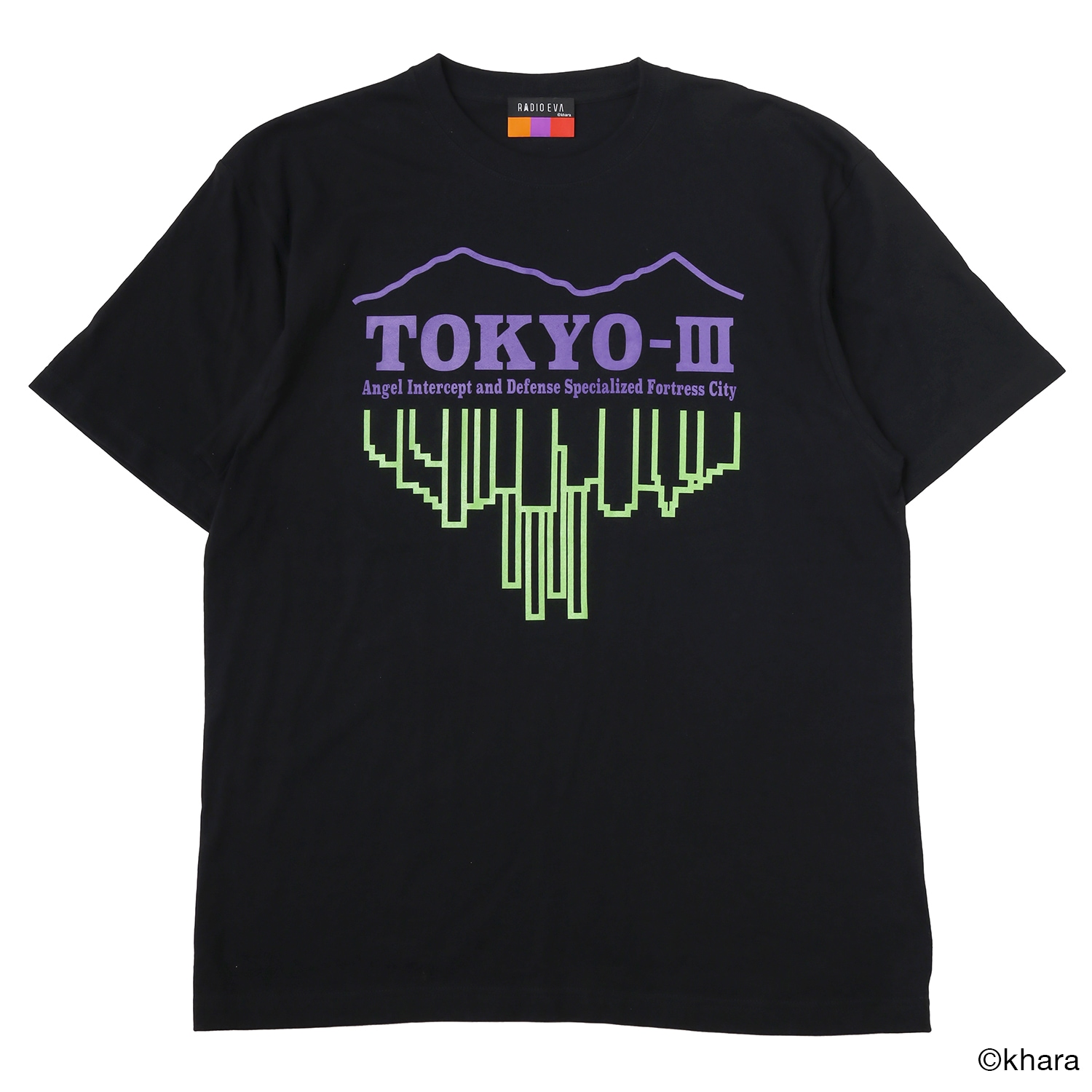 TOKYO-III CITY T-Shirt（BLACK）