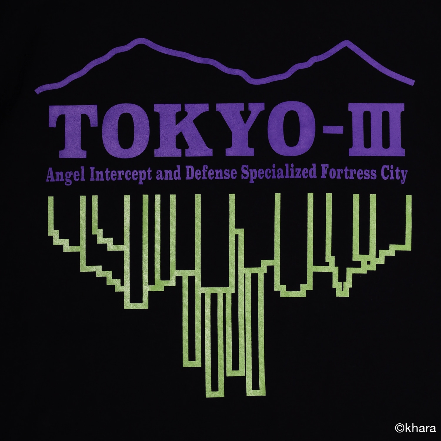 TOKYO-III CITY T-Shirt（BLACK）