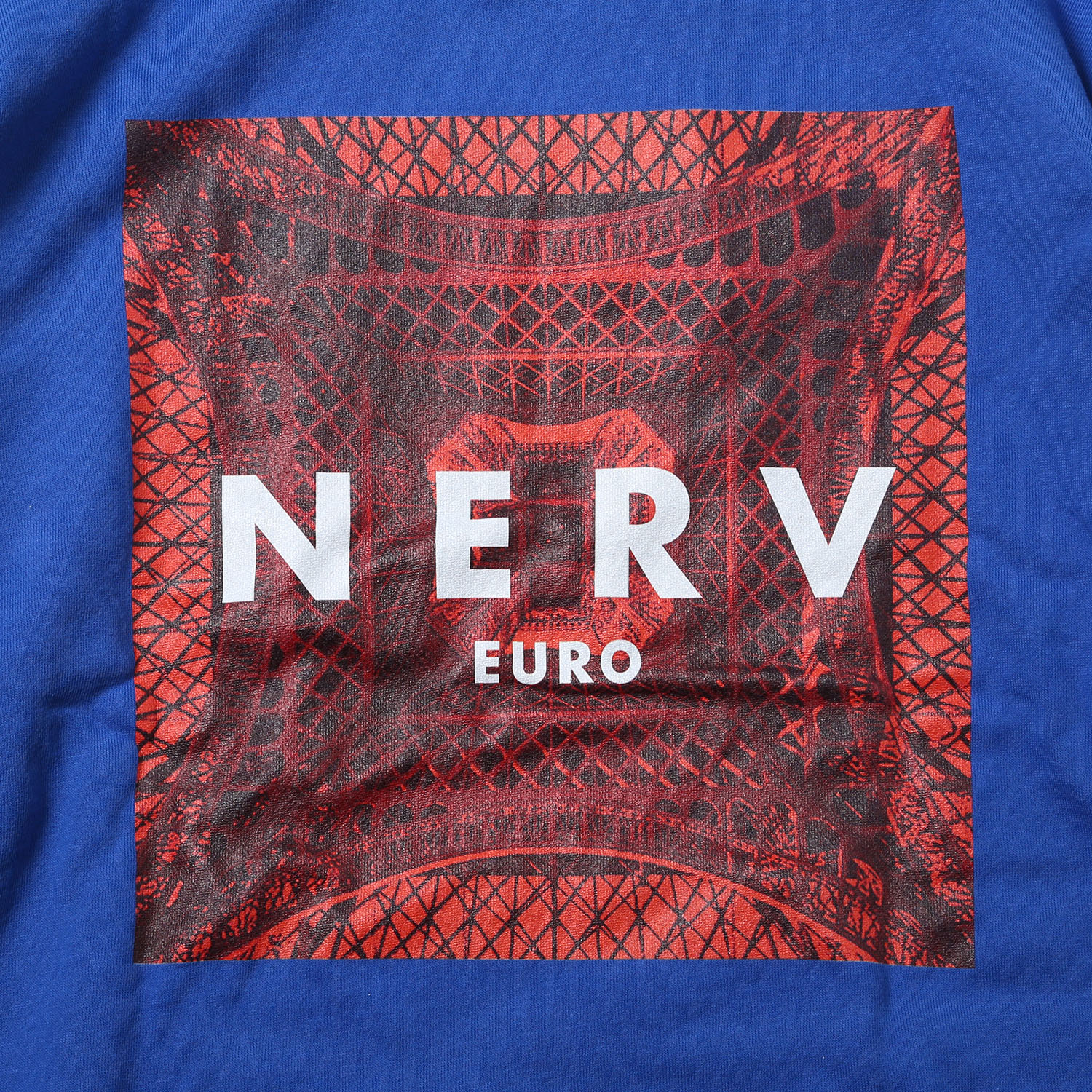 EURO NERV BOX LOGO Parka (ブルー)
