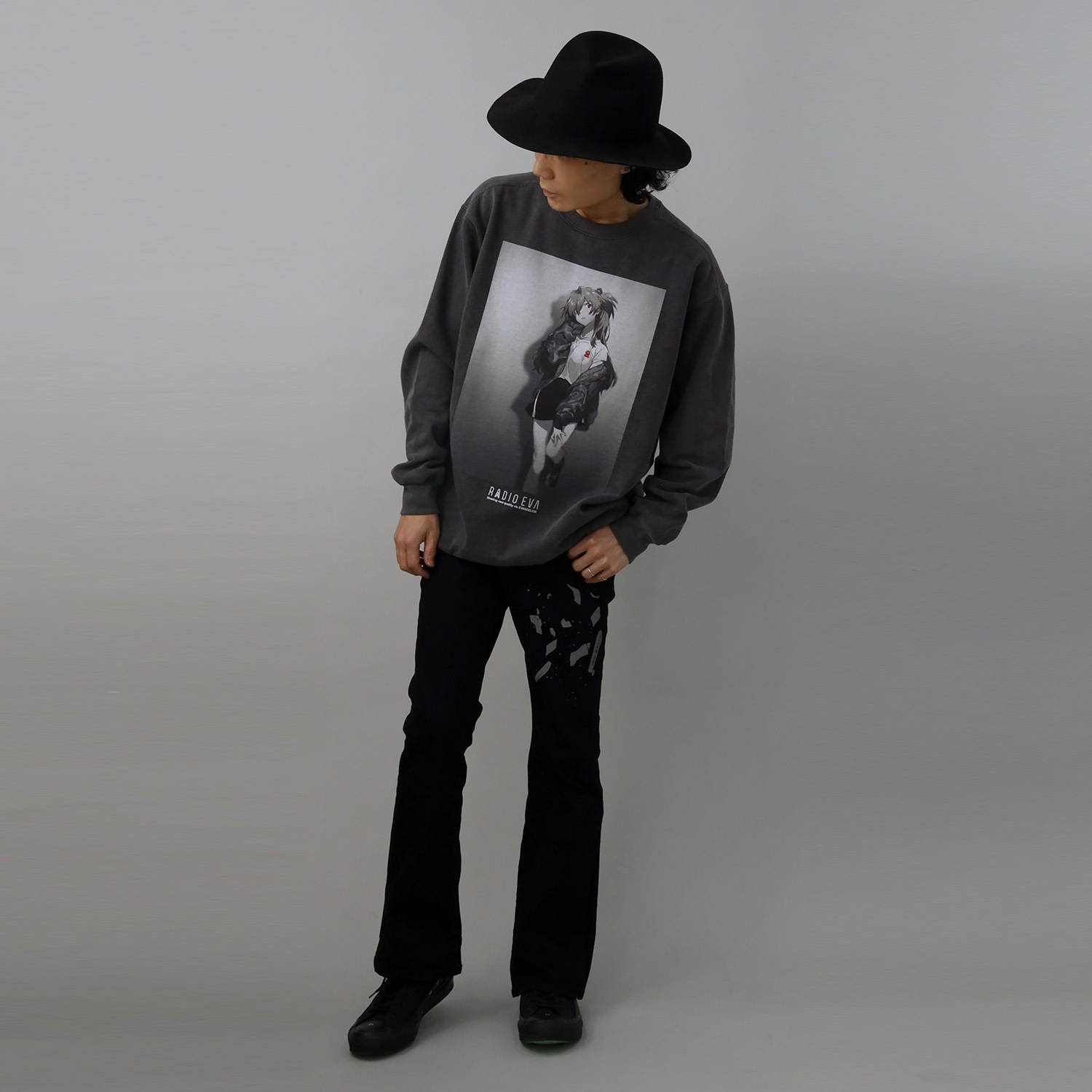 VINTAGE ILLUSTRATION Sweat (SHINJI)