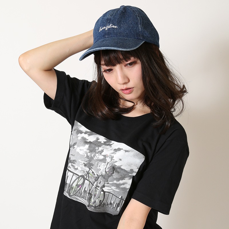 EVANGELION Denim Washed Cap（INDIGO）
