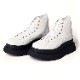 EVANGELION PLATFORM BOOTS (WHITE(REI))