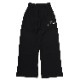 EVA-01 Flower Embroidery Wide Slacks (BLACK)