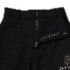 EVA-01 Flower Embroidery Wide Slacks (BLACK)