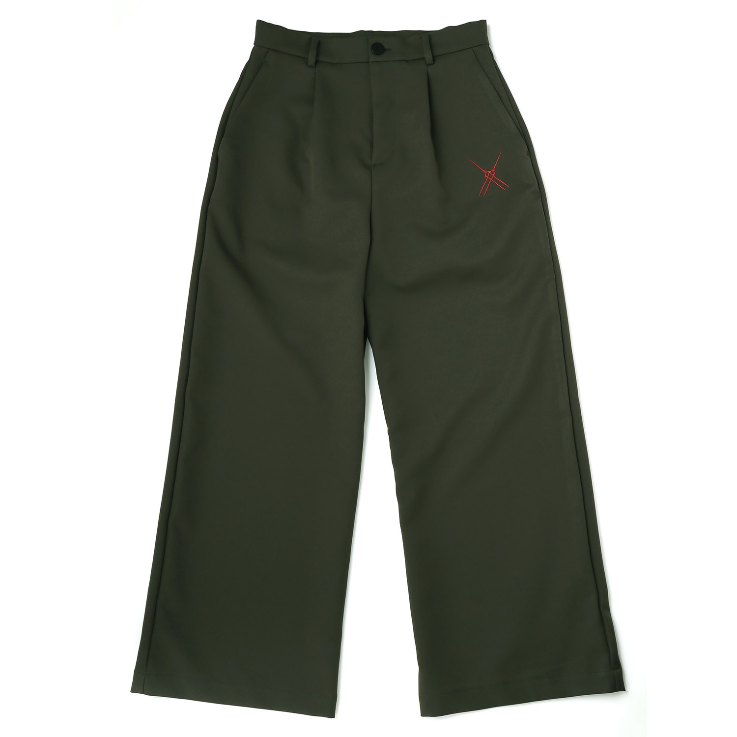 Longinus TUCK PANTS（OLIVE）