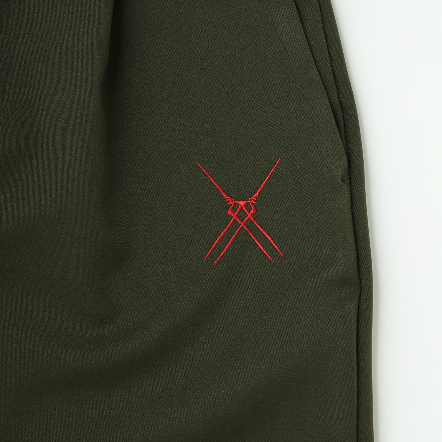 Longinus TUCK PANTS（OLIVE）