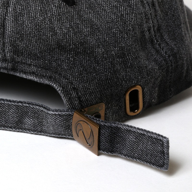 EVANGELION Denim Washed Cap（BLACK INDIGO）