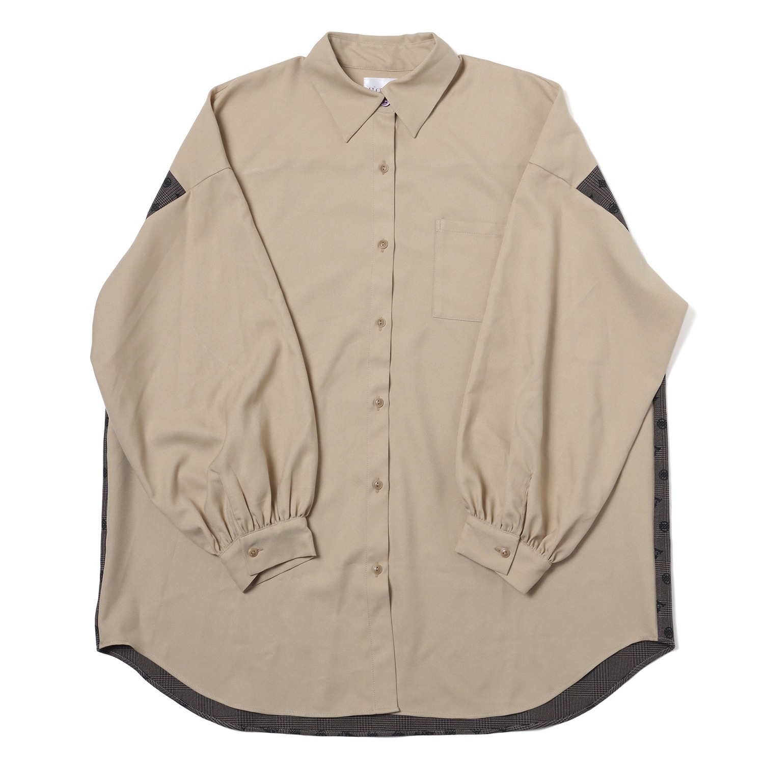 Check on EVA Monogram Shirt (BEIGE)