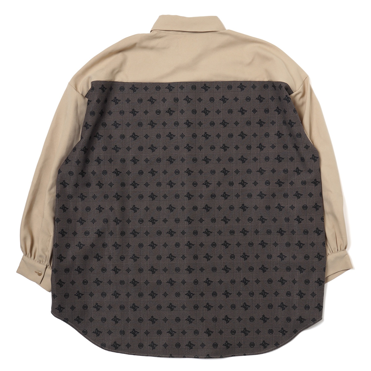 Check on EVA Monogram Shirt (BEIGE)