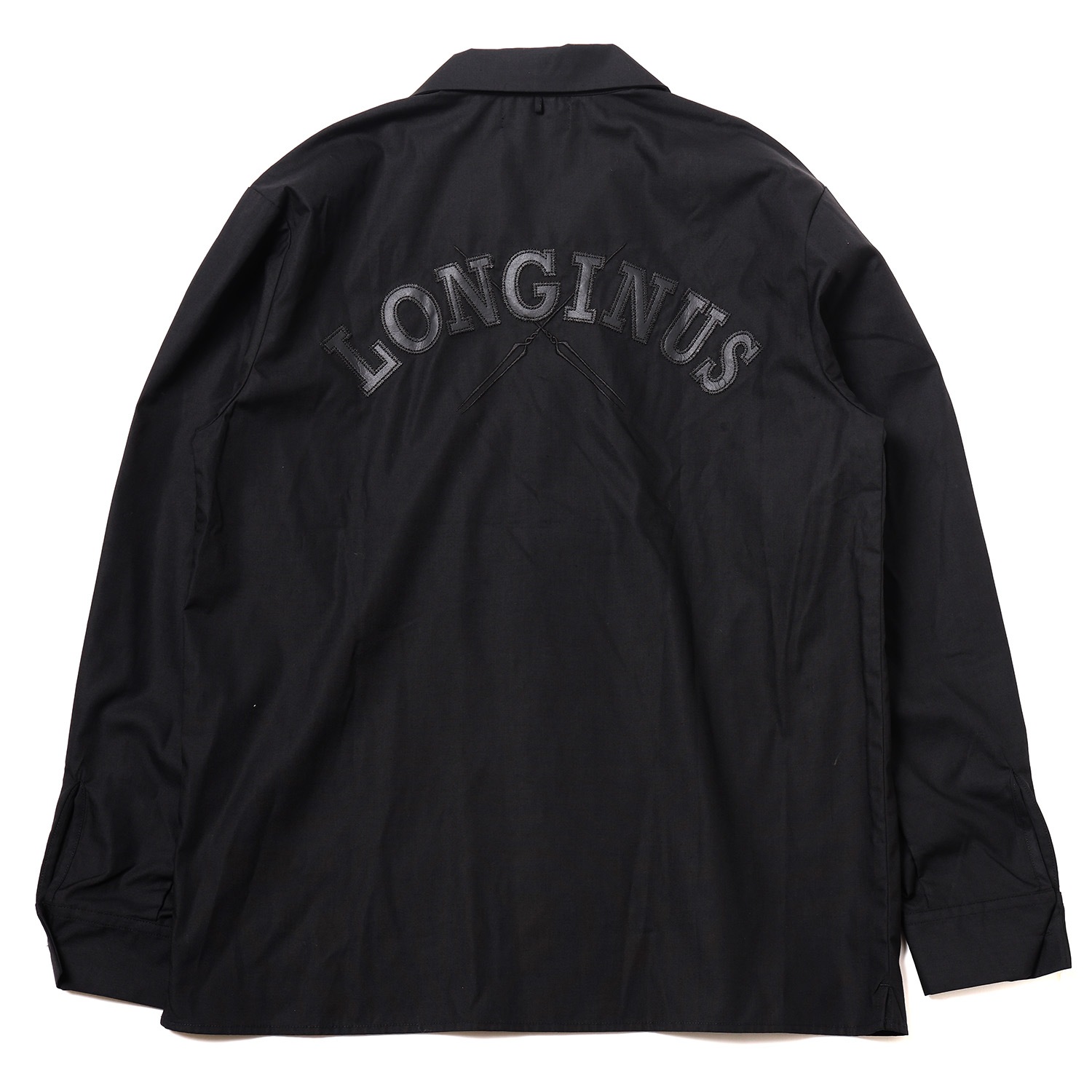 Longinus OPEN NECKED SHIRTS (BLACK)