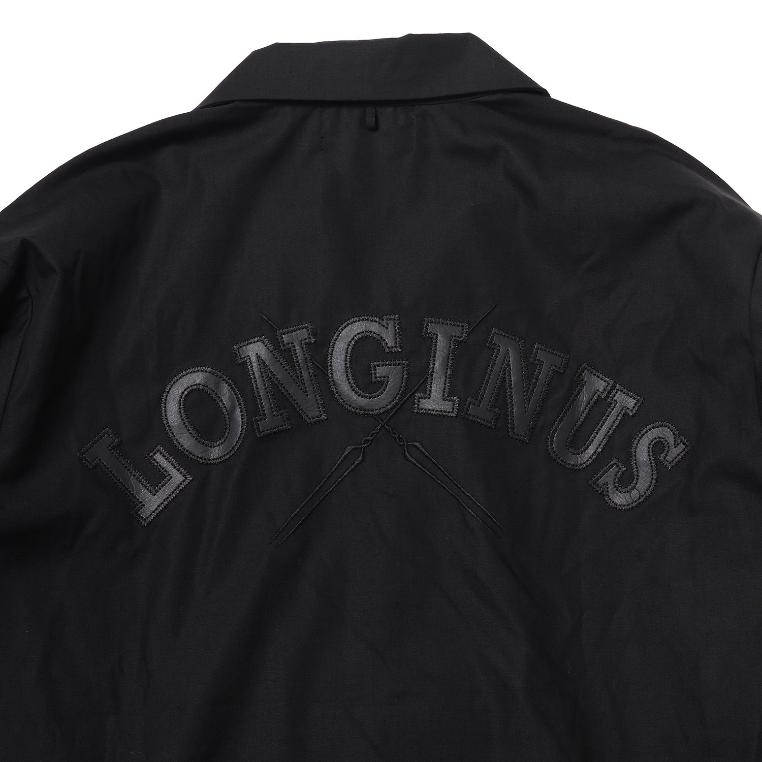 Longinus OPEN NECKED SHIRTS (BLACK)