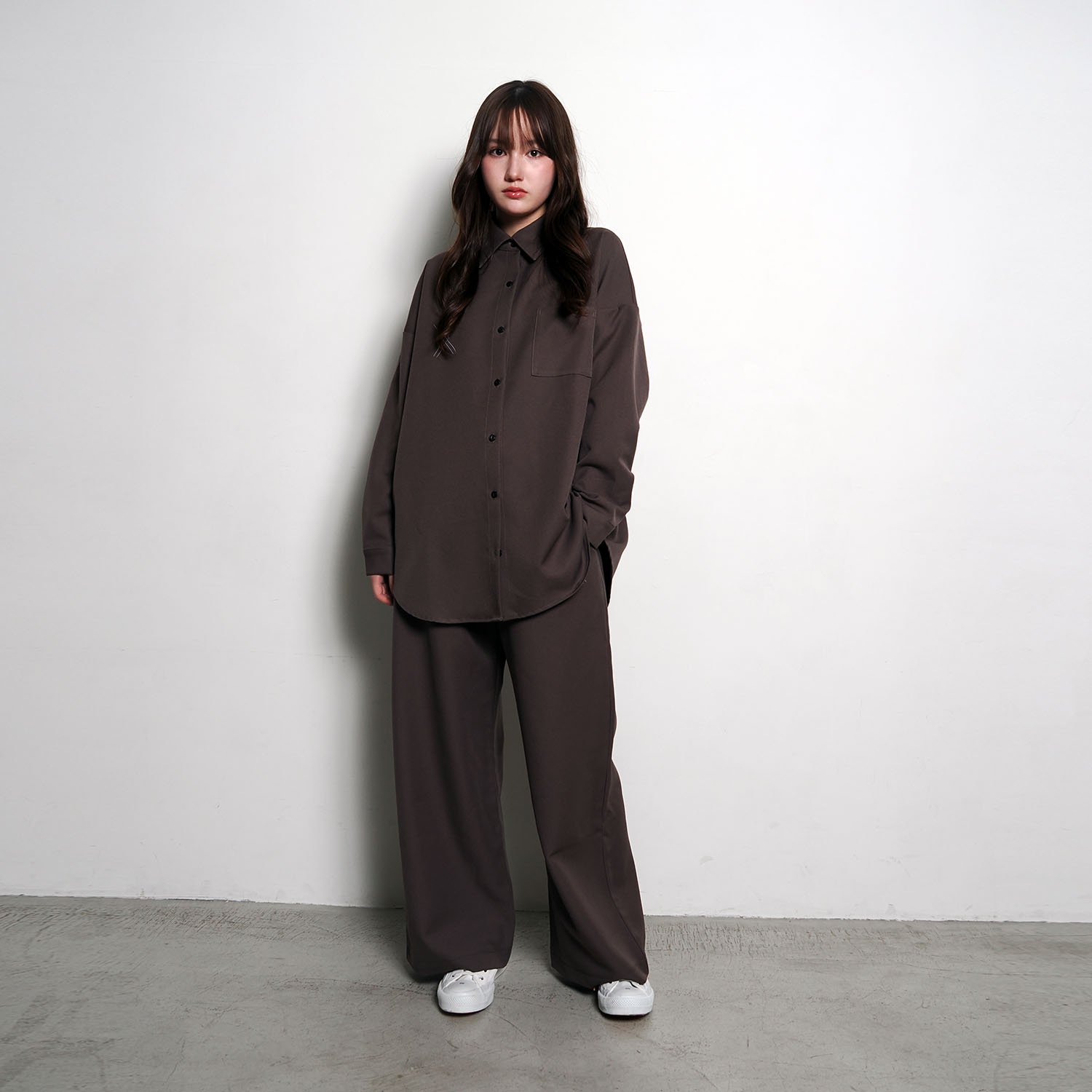 Longinus TUCK PANTS（KHAKI）