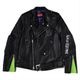 EVA-01 MONSTER LEATHER JACKET by JAM HOME MADE（BLACK）