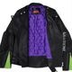 EVA-01 MONSTER LEATHER JACKET by JAM HOME MADE（BLACK）