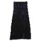 EVANGELION 2tone Knit Pleats Skirt (BLACK(EVA-01))