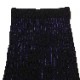 EVANGELION 2tone Knit Pleats Skirt (BLACK(EVA-01))