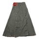 EVANGELION Side Belt Long Skirt (OLIVE)