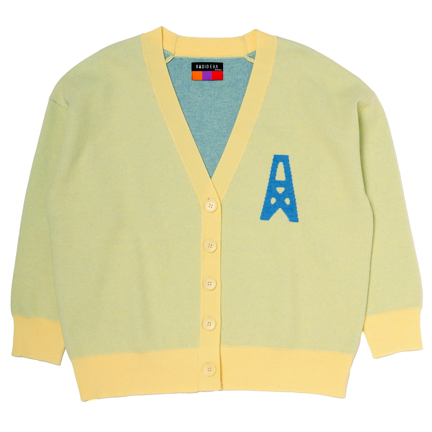 RADIO EVA ICON CARDIGAN (YELLOW)