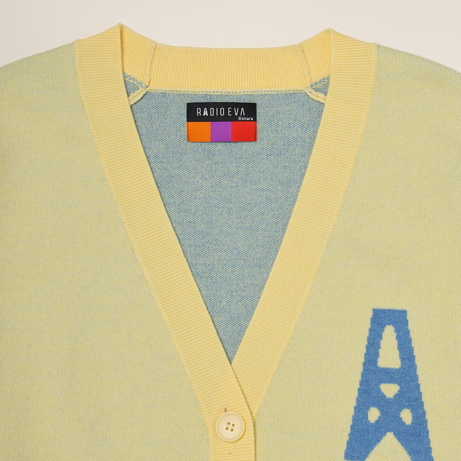 RADIO EVA ICON CARDIGAN (YELLOW)