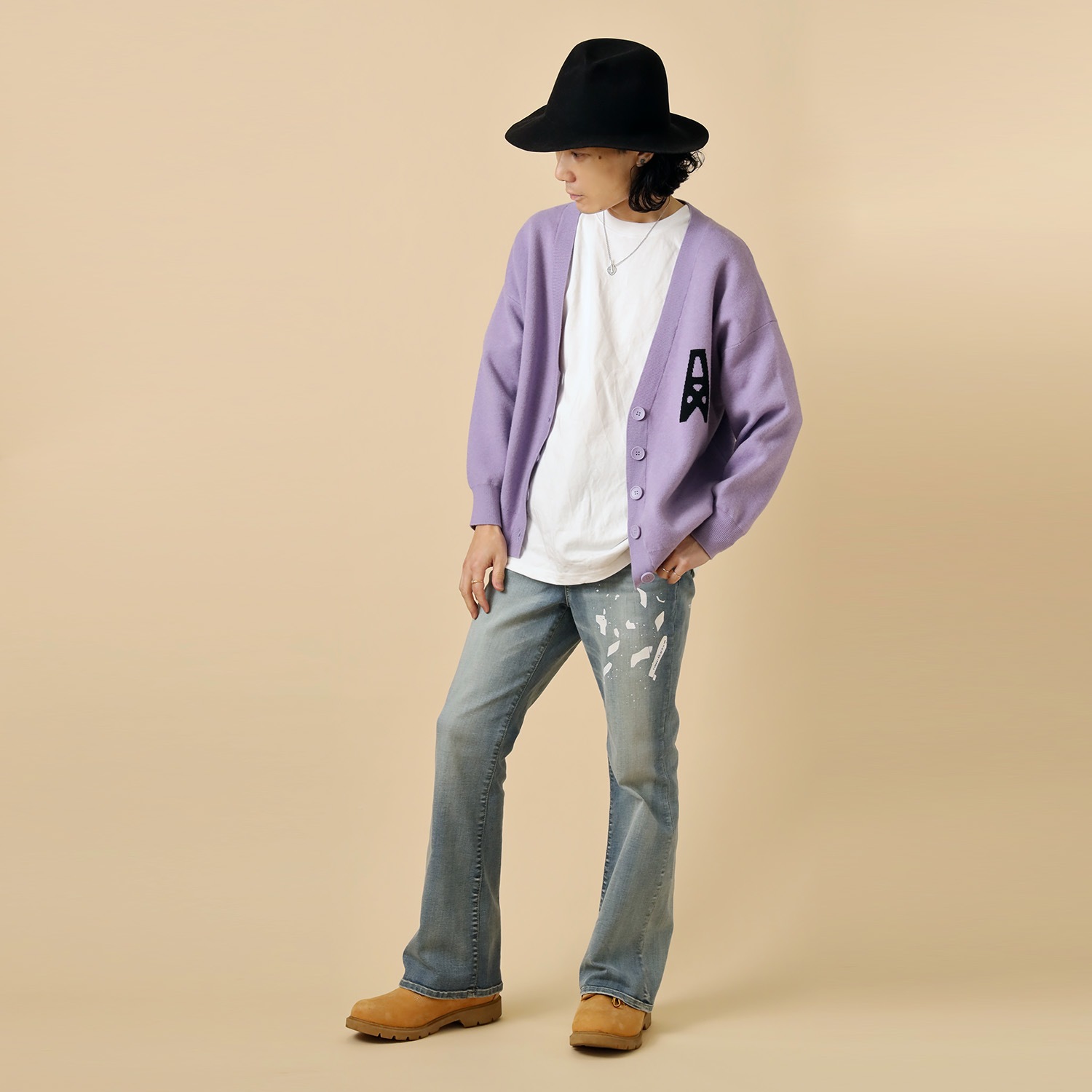 RADIO EVA ICON CARDIGAN (YELLOW)