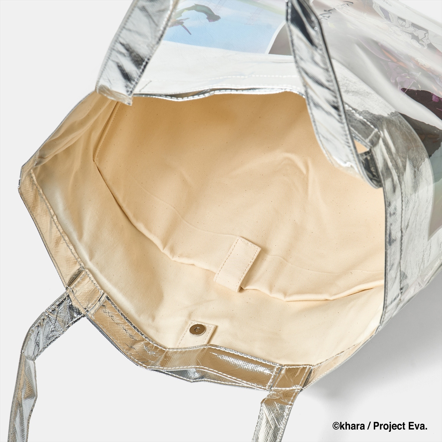 EVANGELION SHOPPING TOTE BAG by nana-nana（SILVER）