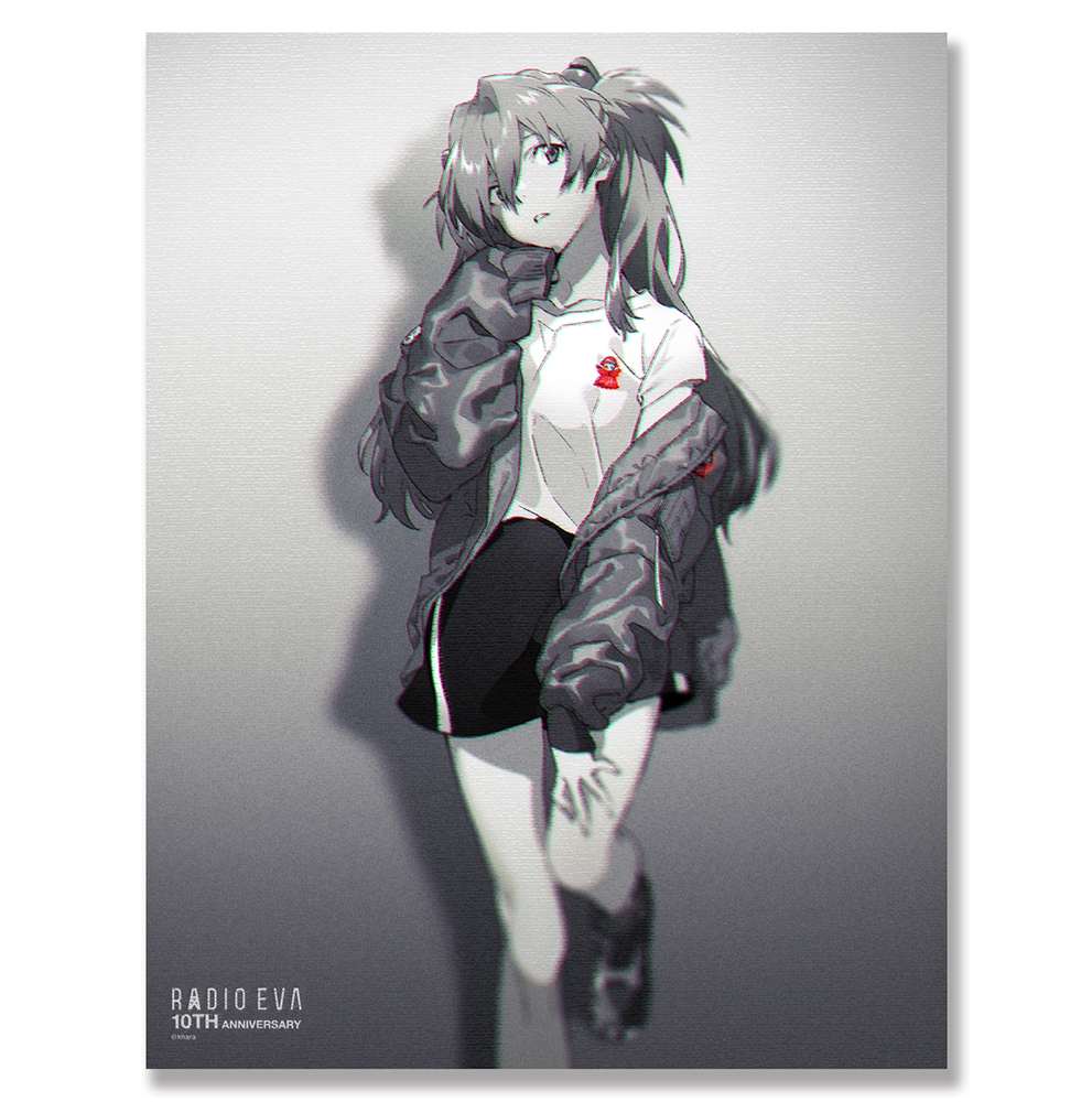 EVA Canvas Art illustration ((RADIO EVA 10TH))