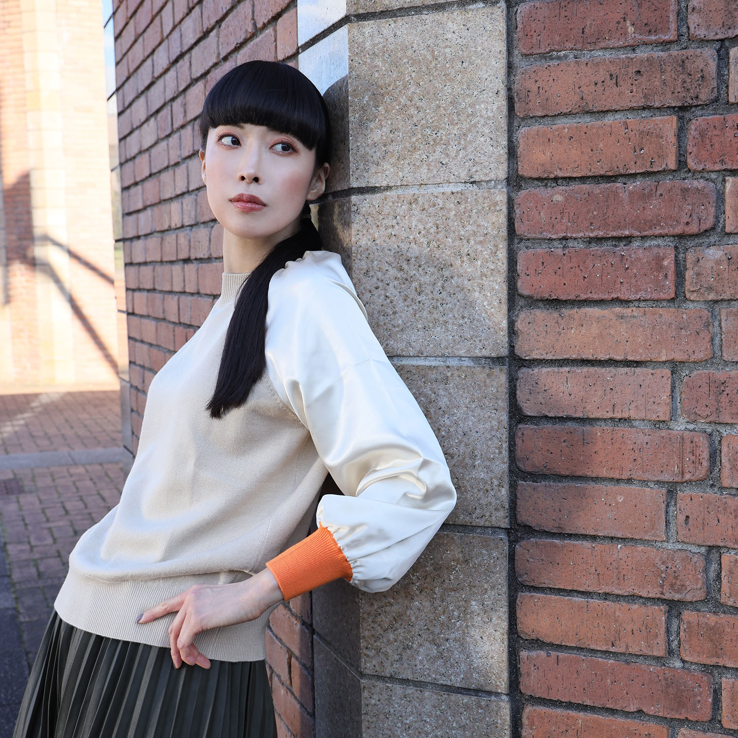 EVANGELION Docking Knit (BEIGE)