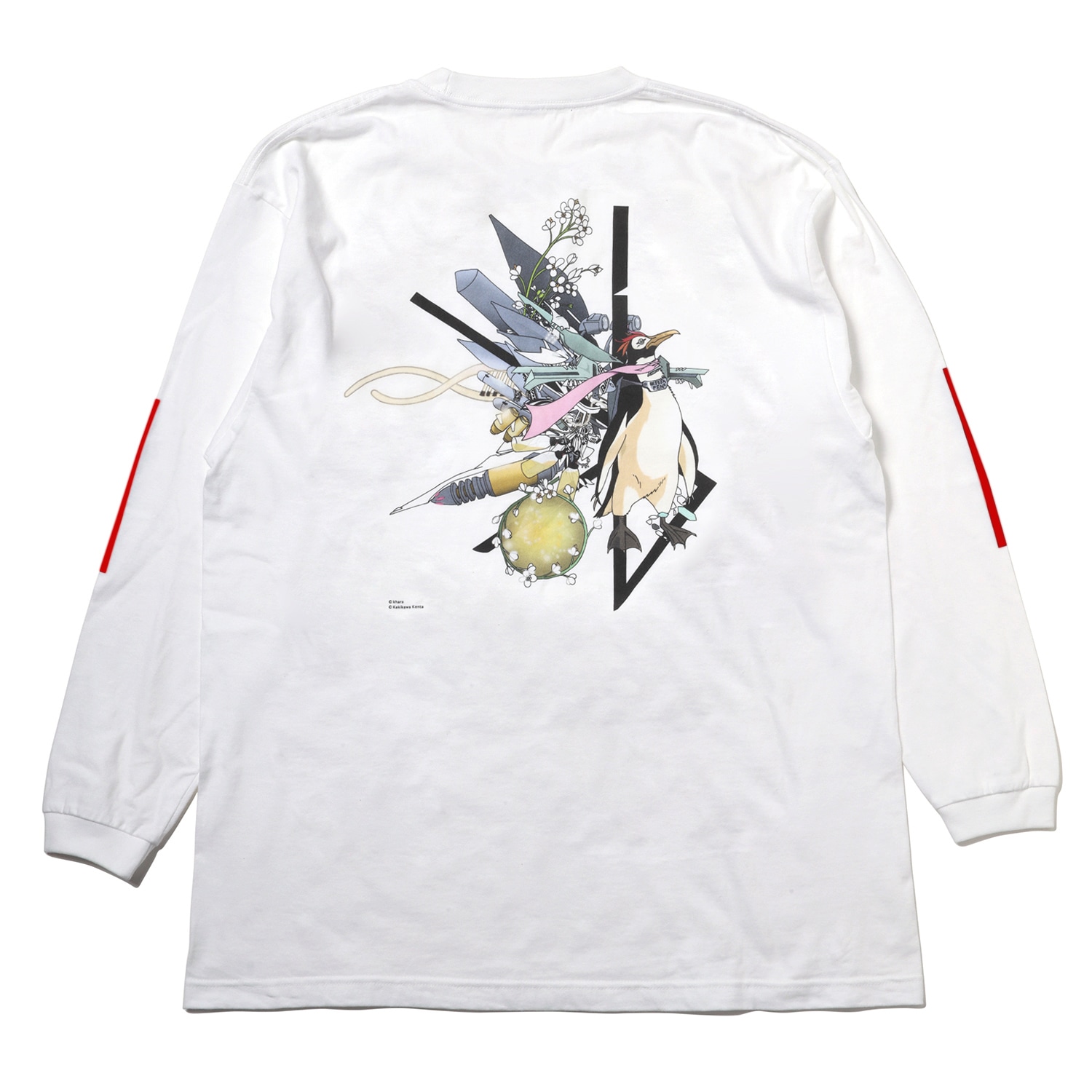 Abstract EVANGELION Cutsew （KENTA KAKIKAWA）（WHITE（ペンペン））