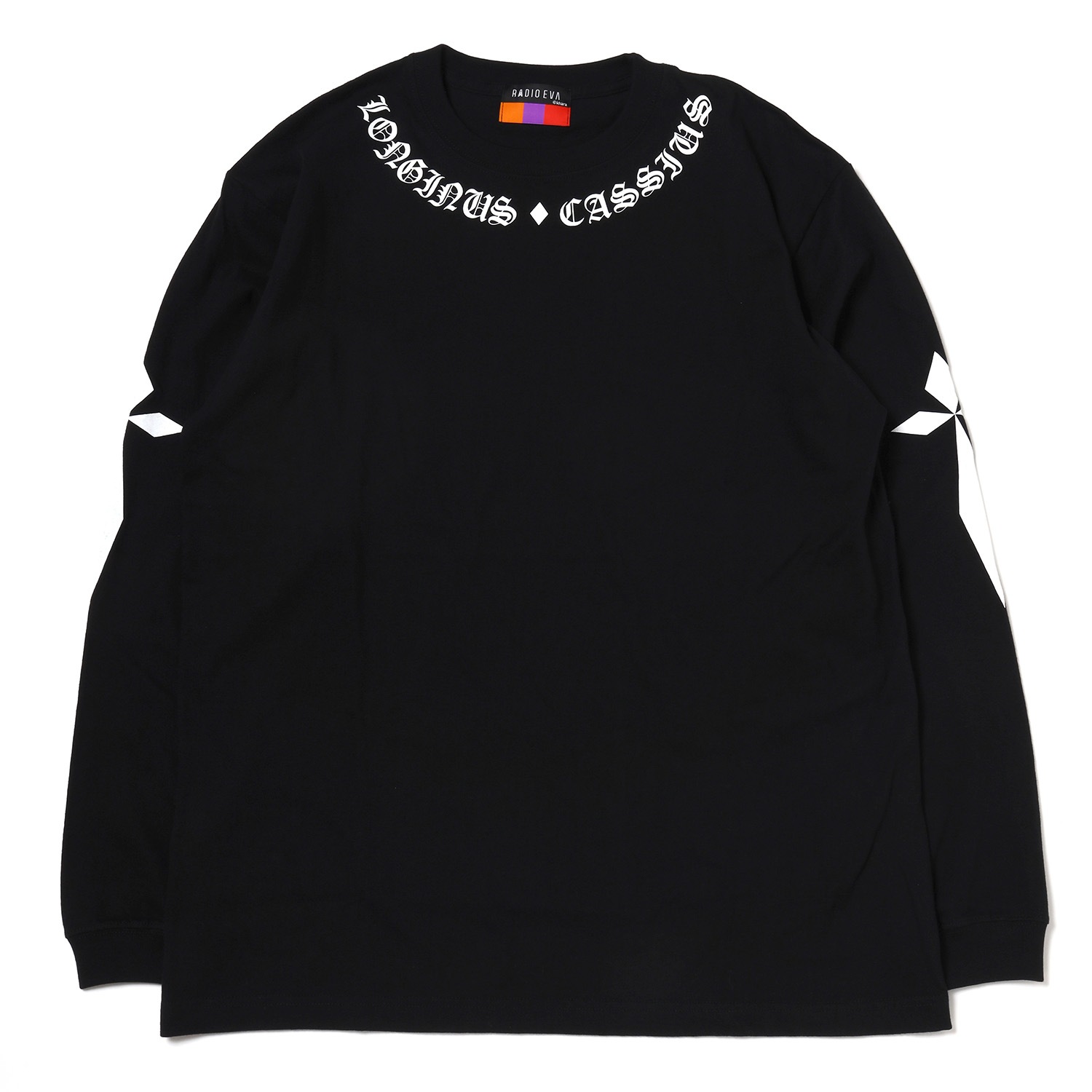 LONGINUSCASSIUS BLACKLETTER Cutsew (BLACKWHITE)