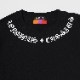 LONGINUSCASSIUS BLACKLETTER Cutsew (BLACKWHITE)