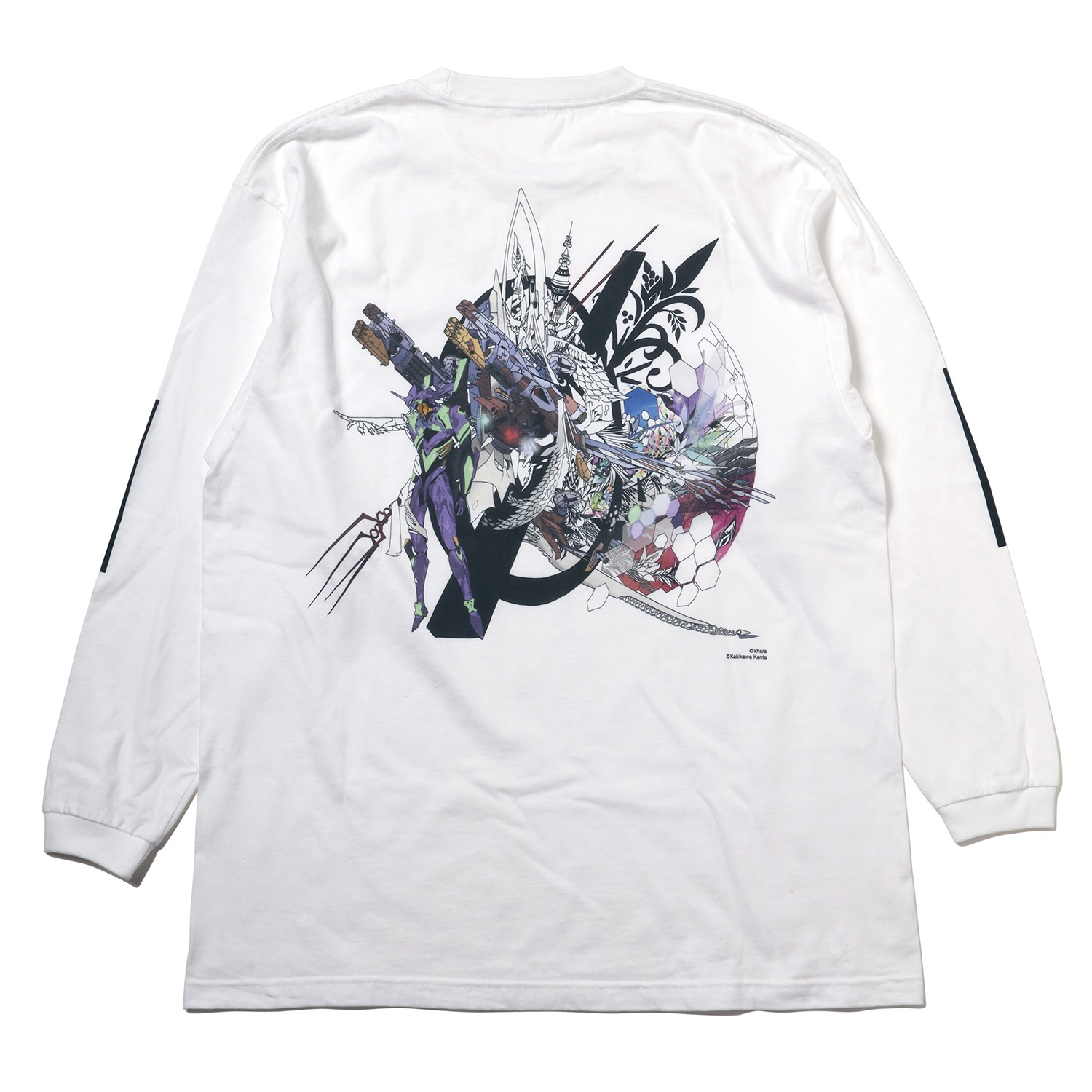 Abstract EVANGELION Cutsew （KENTA KAKIKAWA）（WHITE（EVA-01 β））