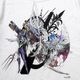 Abstract EVANGELION Cutsew （KENTA KAKIKAWA）（WHITE（EVA-01 β））