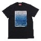 波打際 Organdy T-Shirts (BLACK(BLUE))