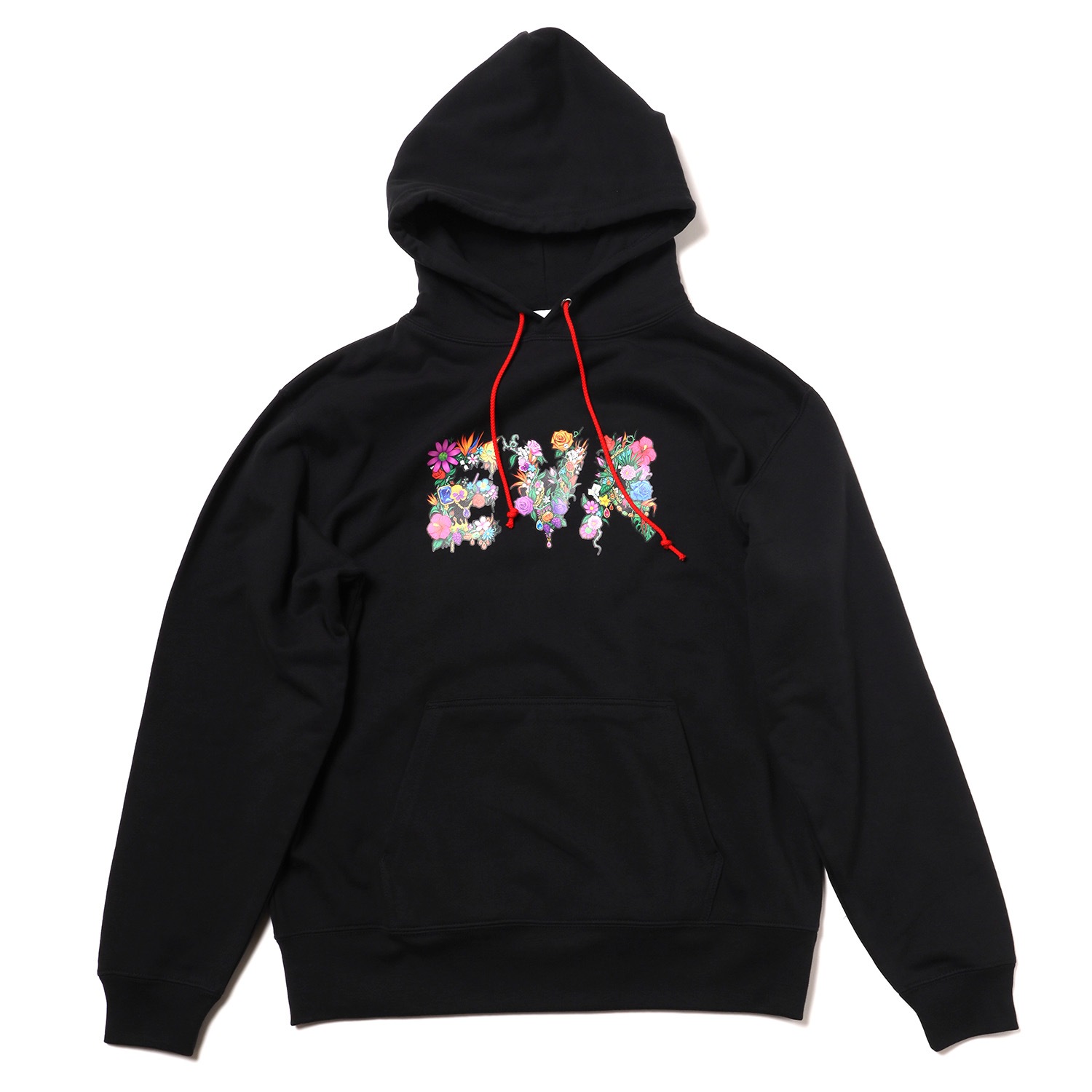 EVA Jewel & Flower Parka (BLACK)