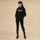 EVA Jewel & Flower Parka (BLACK)