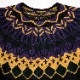 EVANGELION Nordic Pattern Knit (BLACK(PURPLE))