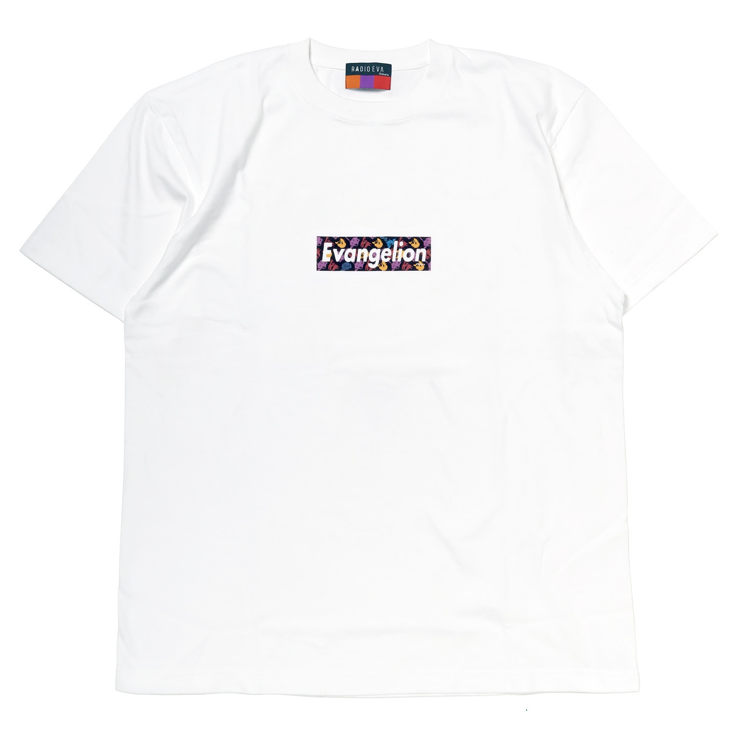 EVANGELION BOX LOGO T-SHirt  (WHITE)