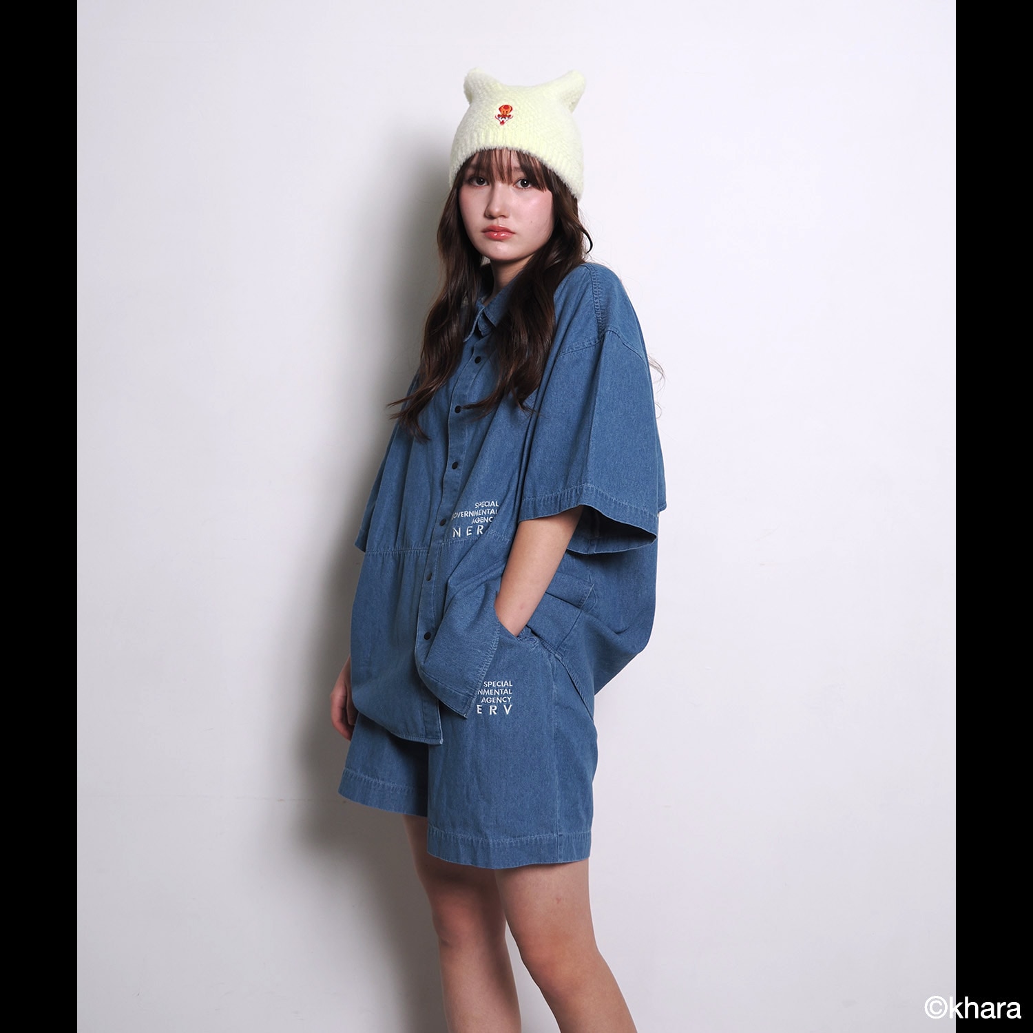 NERV SUMMER DENIM SUIT（BLUE）