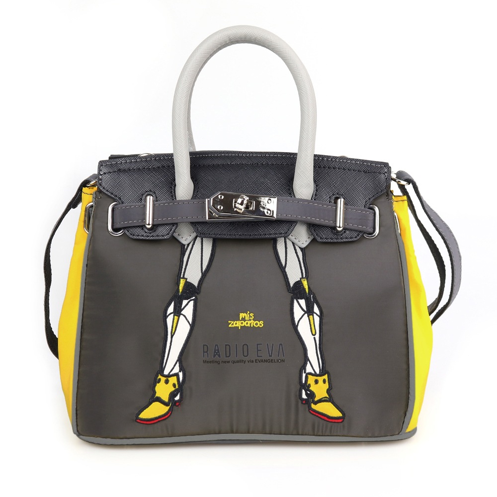 EVANGELION Small Boston Bag by mis zapatos (YELLOW(浡))