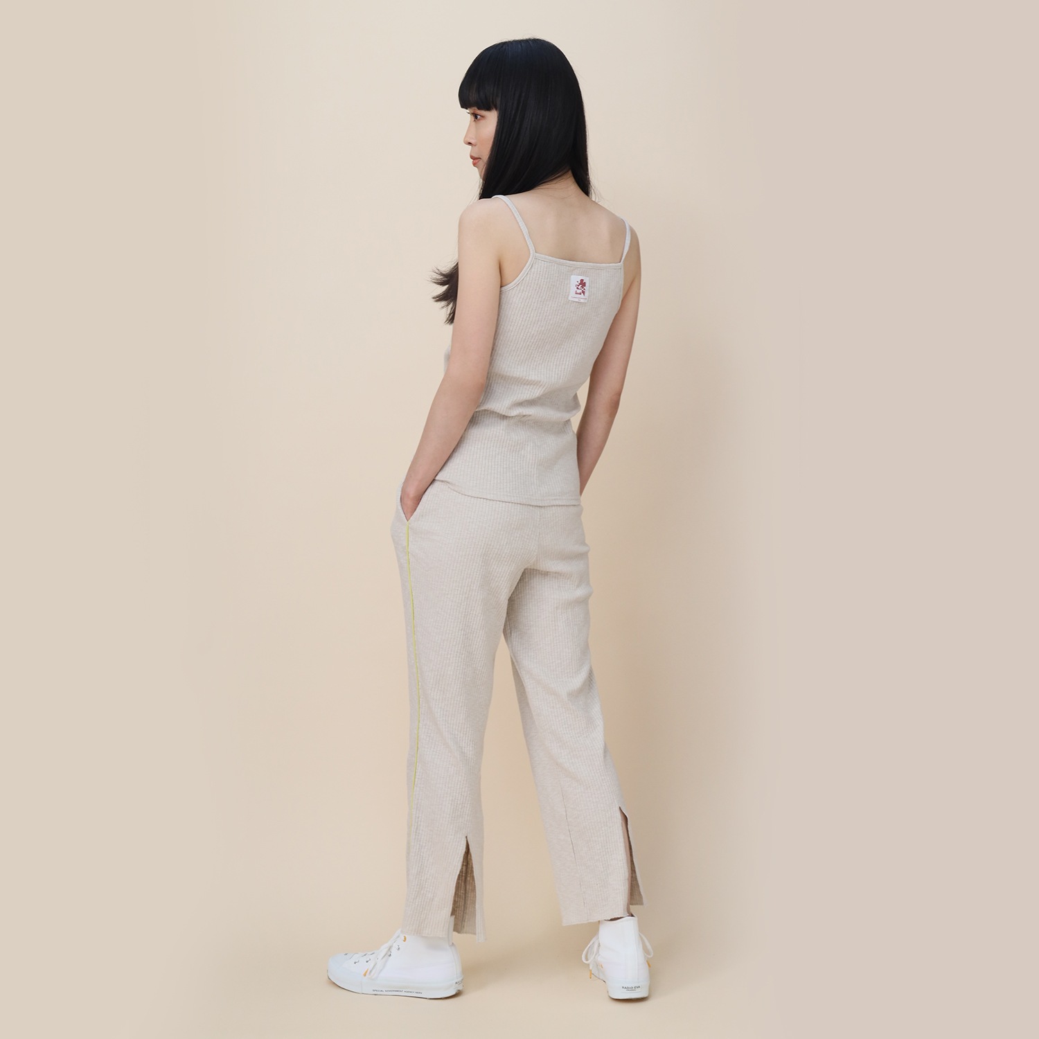 【セット商品】EVANGELION Rib Knit Camisole ＆ Pants (BEIGE(NERV2))
