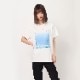 波打際 Organdy T-Shirts (WHITE(BLUE))