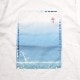 波打際 Organdy T-Shirts (WHITE(BLUE))