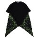 EVA-01 PAISLEYS BANDANNA BIG T-Shirt (BLACK×GREEN)