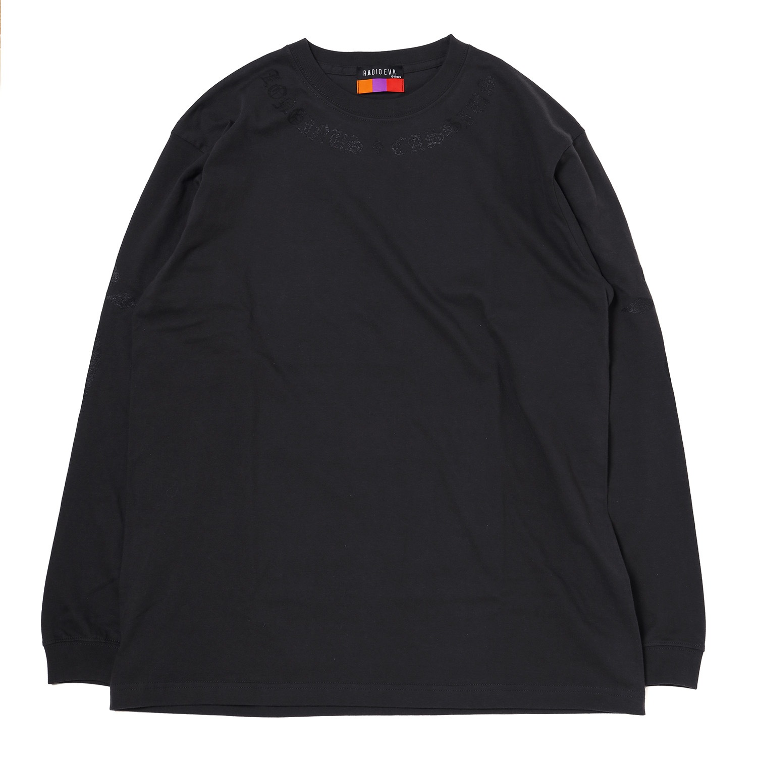 LONGINUS・CASSIUS BLACKLETTER Cutsew (CHARCOAL×BLACK)