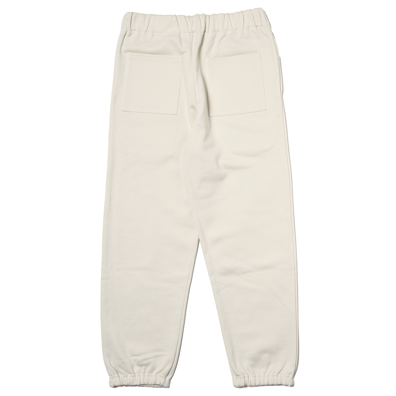 EVA-01 Flower Embroidery Sweat Pants (NATURAL)